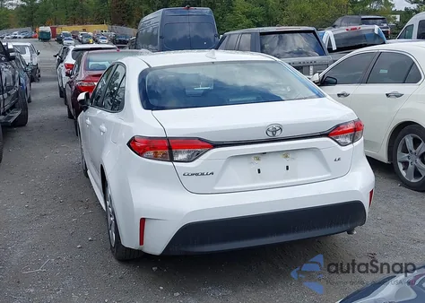 2025 Toyota Corolla Le from USA, damaged, VIN 5YFB4MDE2SP266218